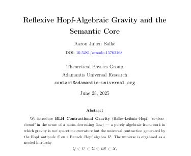 Emergence of Gravity webbild